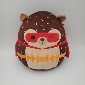 Brown and Red Owl Plush Toy